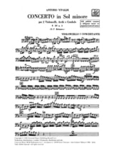 Concerto en sol min. - F. 3 n° 2 - Set Matériel - VIVALDI - Partition